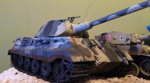 Сборная модель танка «Тигр» из металла Журнал «Русские танки»